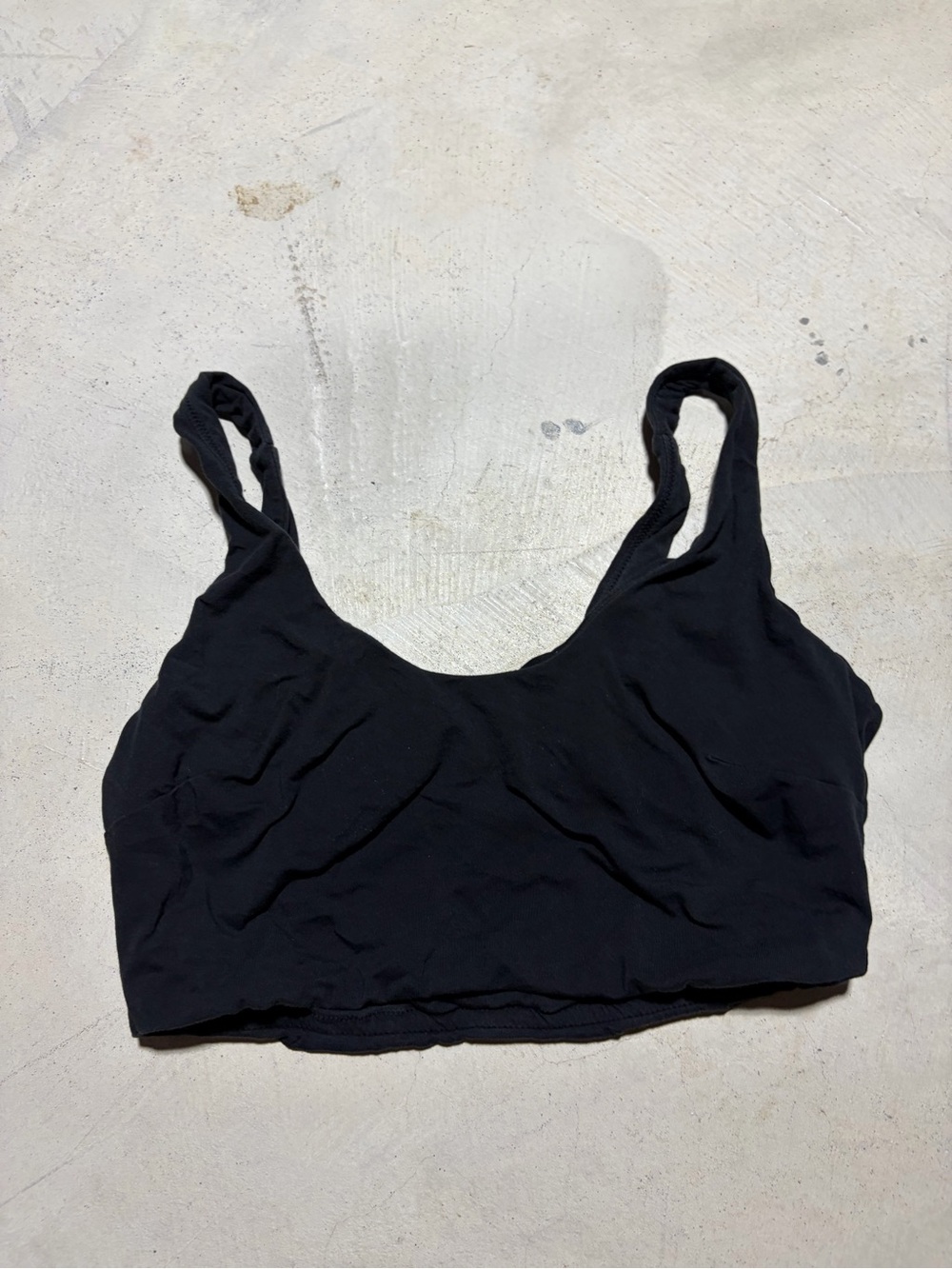 Hatch maternity Black Scoop Neck bralette medium